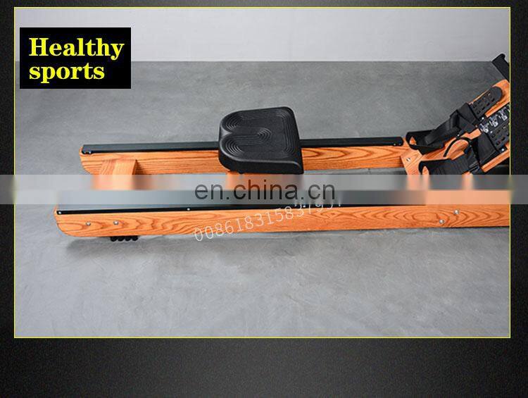 Aerobic exercise water rower /water resistance rowing machine