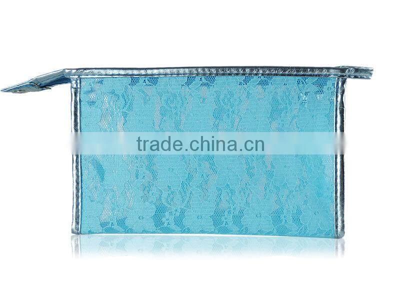 Wonderful transparent lace cosmetic bag, sexy content bag