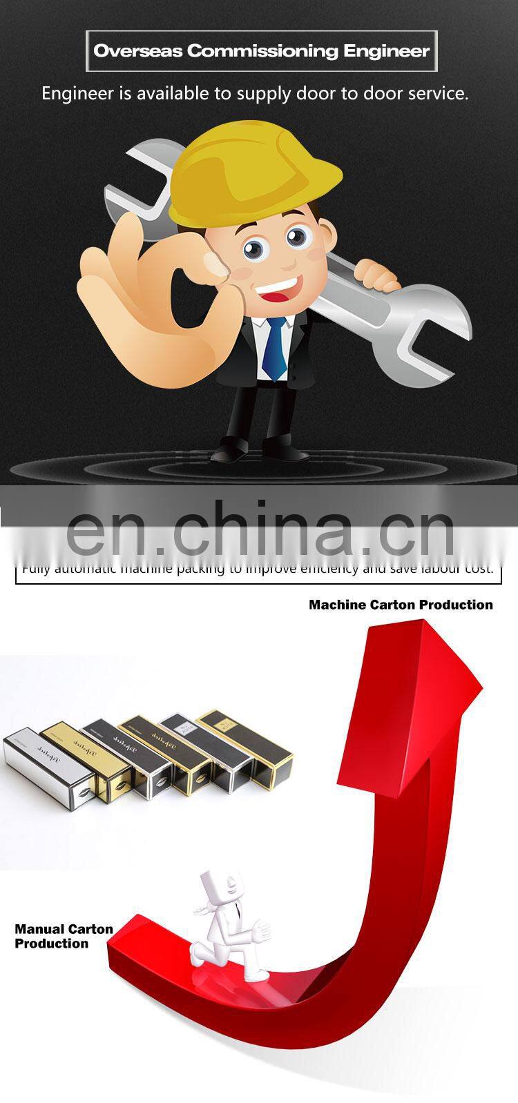 paper box packaging machine hot glue sealing machine