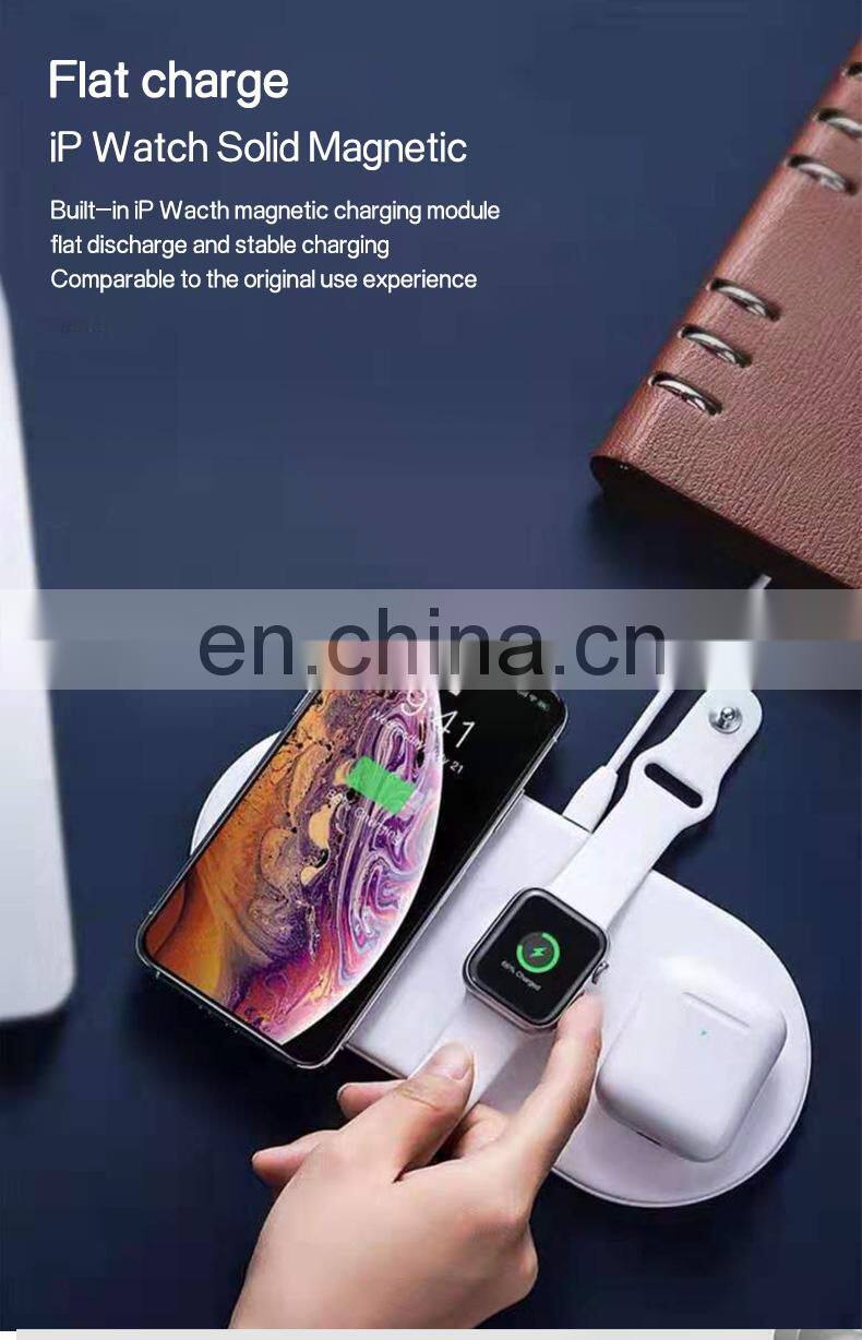 wireless car charger magnetic Original watch charging for apple Holder 3 in 1 universal fast charger wireless Mobile Phone