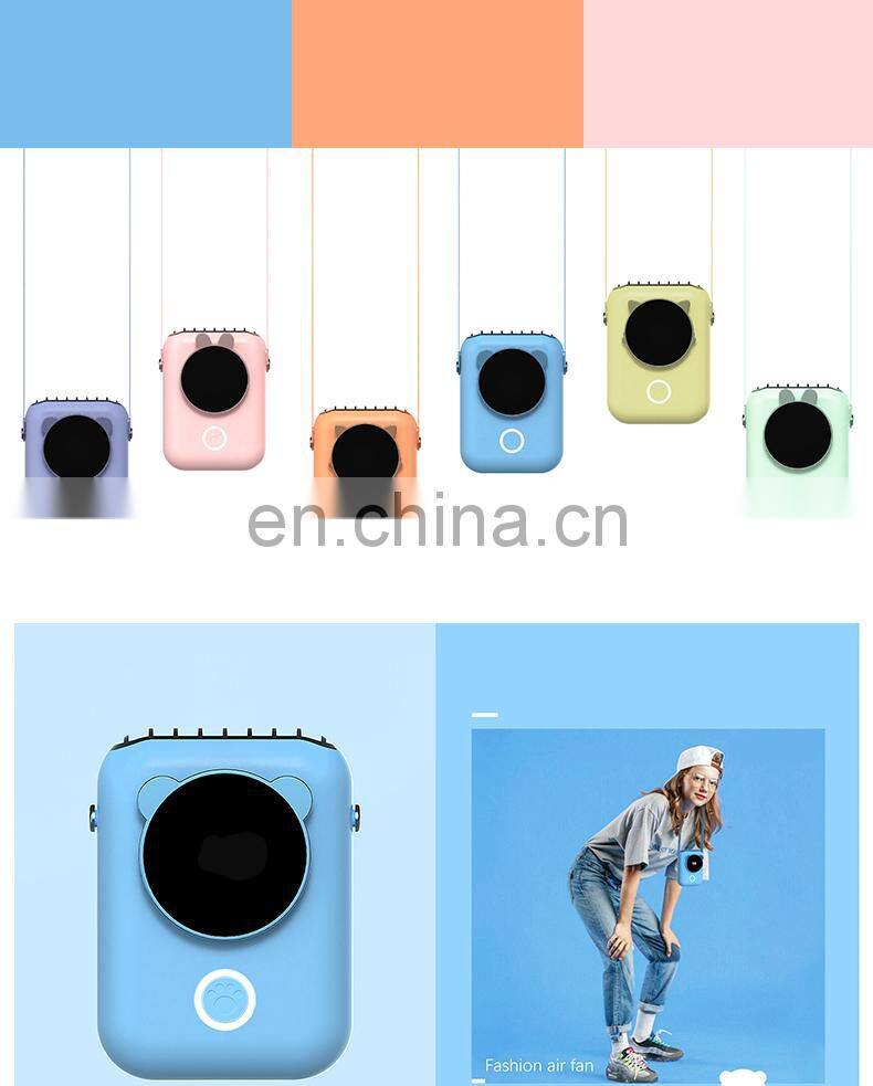 2021 Good quality and NEW style Plastic Portable Rechargeable USB Charging with Battery for Home Mini USB Fans