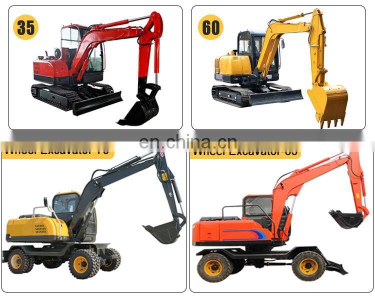 Cheap price!!! Small micro Excavation Machine with Hydraulic Hammer no tail excavator 0.8ton 1ton 2ton 3ton for sale