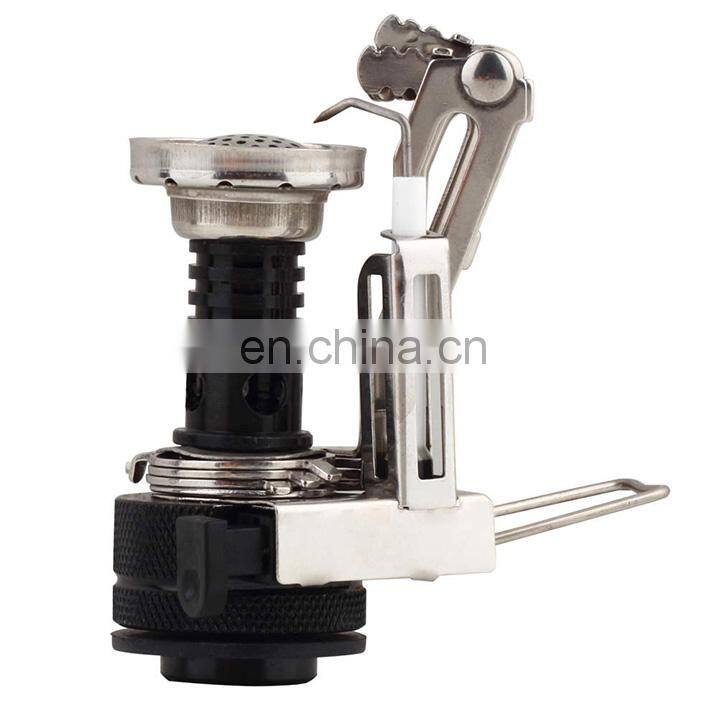 New Mini Portable Outdoor Stainless Steel Gas Stove barbecue Burner Cookware Backpacking Picnic Camping Stove