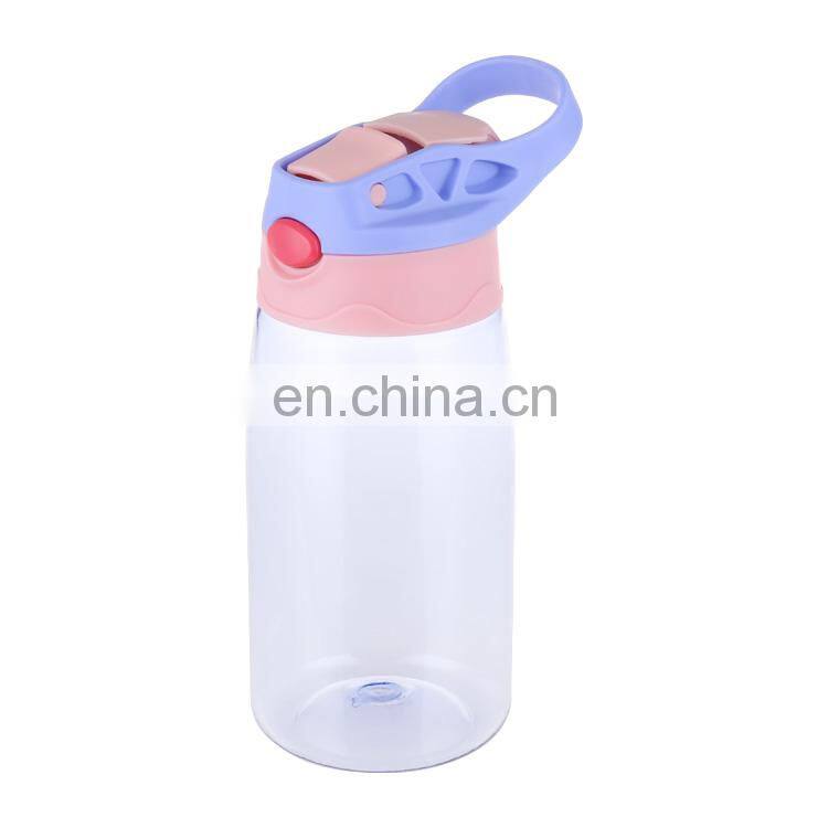 400ml Kids School Outdoor Cute Tritan BPA Free Healthy Plastic Water Bottle