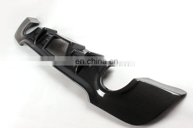 Carbon Fiber Rear Bumper Diffuser for BMW E92 M-tech 2008-2011
