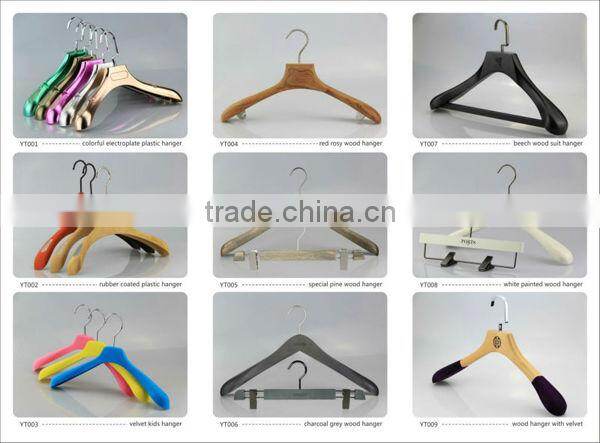 HA1061 satin padded cloth hanger for dress