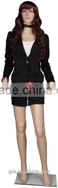 Fashion glossy white mannequin for clothing shop