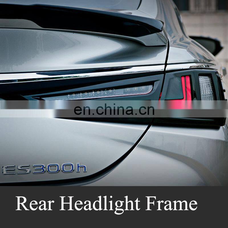 Runde New Arrival For 18-21 Lexus ES large Body Kit Front Bumper Rear Bumper Side Skirt Fog Lamp Frame Rearview Mirror Shell