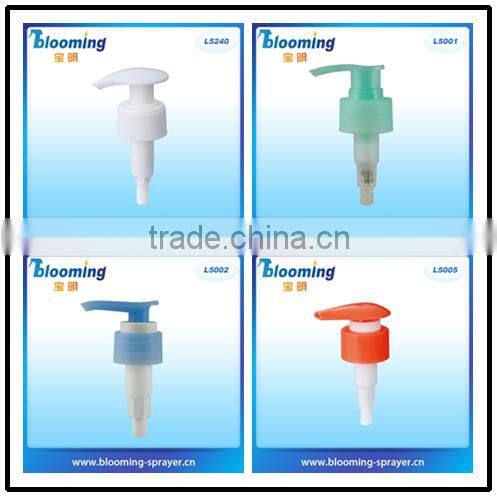 Hand sanitizer 24mm 28mm plastic lotion pumps
