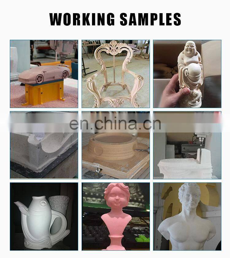 Wood Carving 5 Axis Cnc Cheap Price Sculpture Foam Cutting 5 Axis Cnc Router 3d 4d 5d Milling 5 Axis Mold Machine