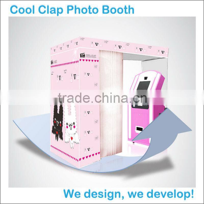 Popular Vending Photo booth Photo Shoot Machine Good For Shopping Mall Promotion