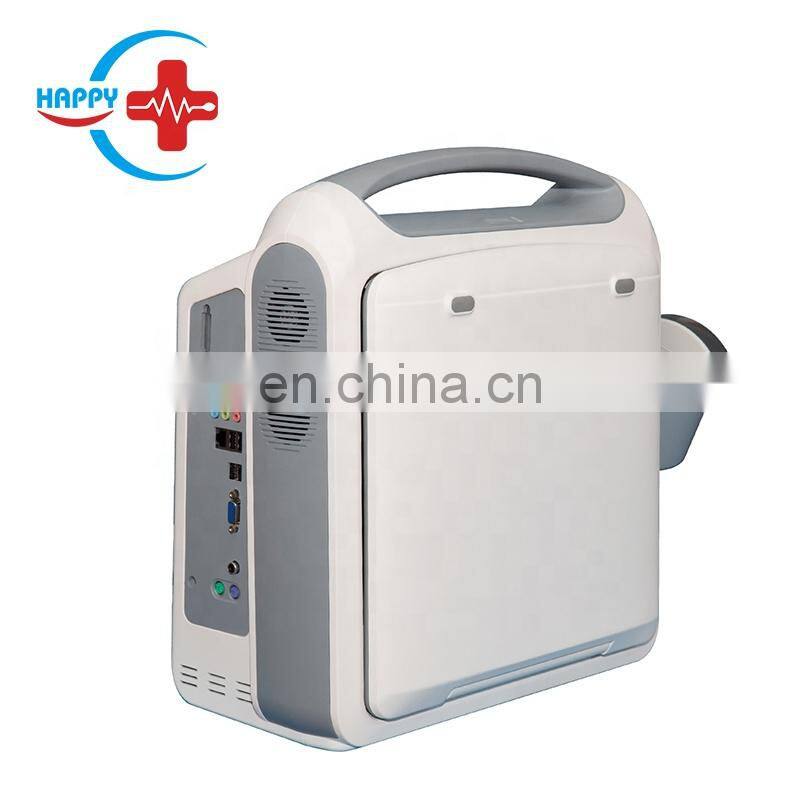 HC-A013 Medical 15 inch LCD color Doppler 2D ultrasound machine Laptop ultrasound scanner with linear probe