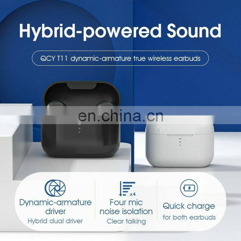 newest headset QCY-T11 latest technology fashion headset boys and girls general headset manufacturers original