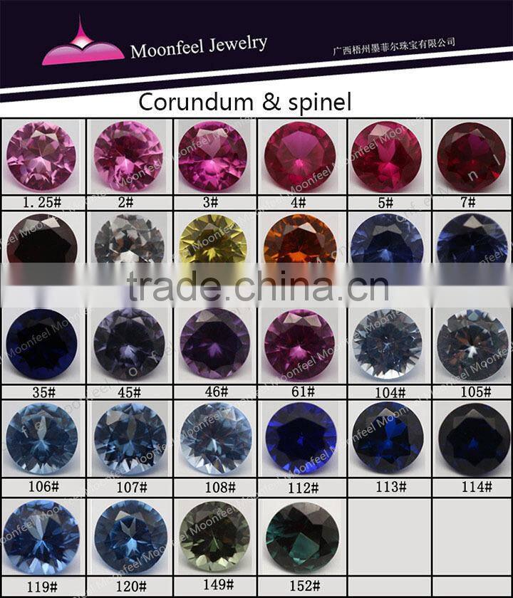 synthetic black spinel sapphire