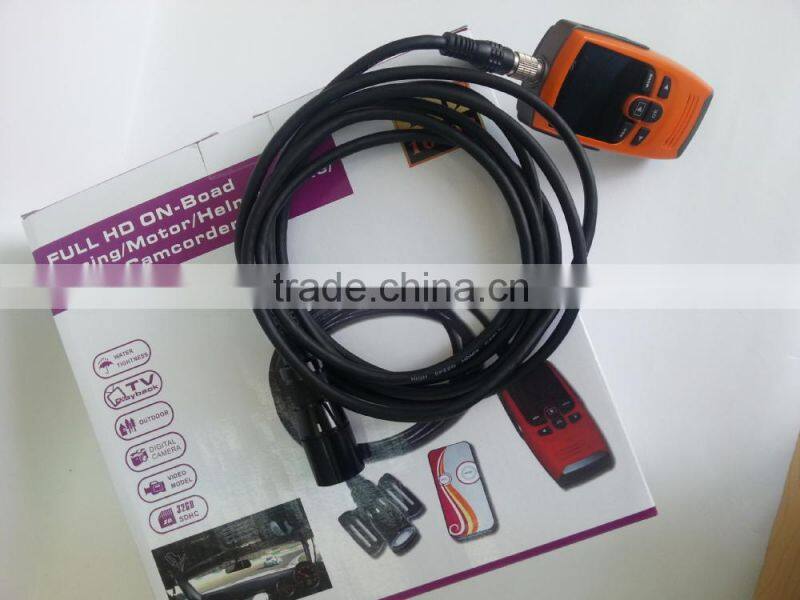 Full HD 1080P police car camera with GPS and remote control Factory direct sale two channels Car Video camera with GPS suitable