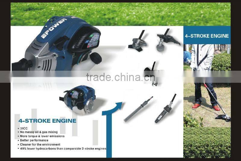 Garden tool type grass trimmer