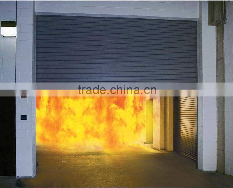 Guangdong overhead fire resistance rolling door, 180 min fire rated shutter