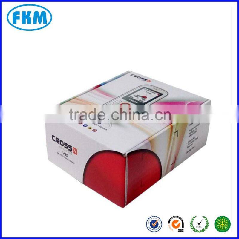 Custom design Corrugated Paper Carton Packing Boxes for Cell Phone