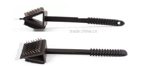 new design bbq grill cleaning brush, multi function clean brush