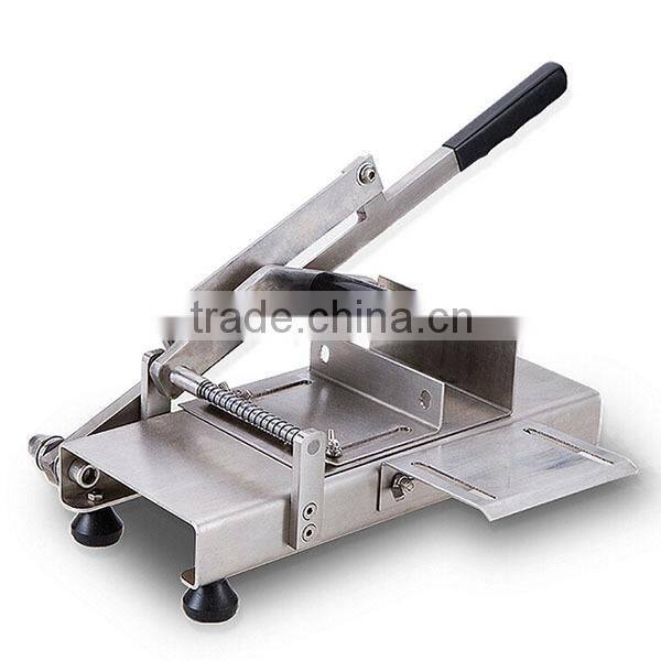 Stainless steel Manual Mutton Roll cutting Machine Meat Slicing Machine Frozen Meat Slicer 120pcs per min