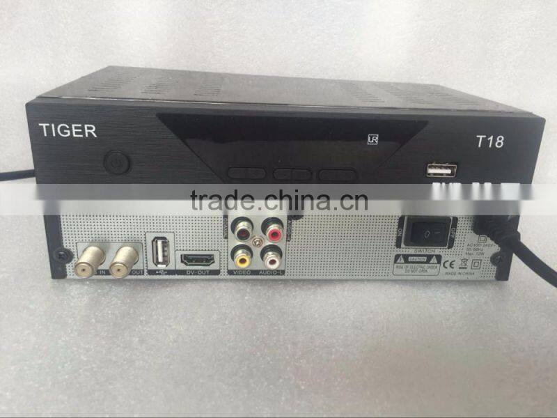TIGER star T18 powervu digital satellite receiver .TIGER T18 receiver