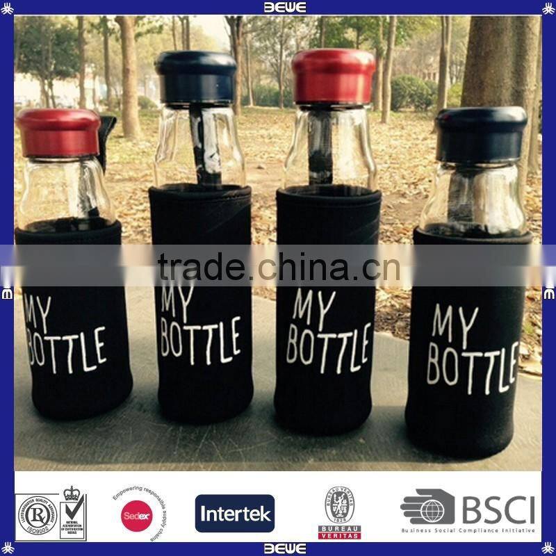 wholesale price custom lemon glass bottle