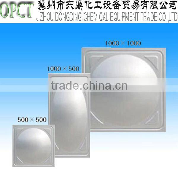 Square type galvanized steel panel assembly water tank