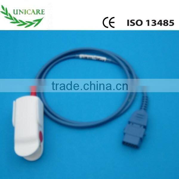 BCI adult finger clip Spo2 sensor for BCI 3401,3304,3303,3302,3301,3300, DB9-9Pin