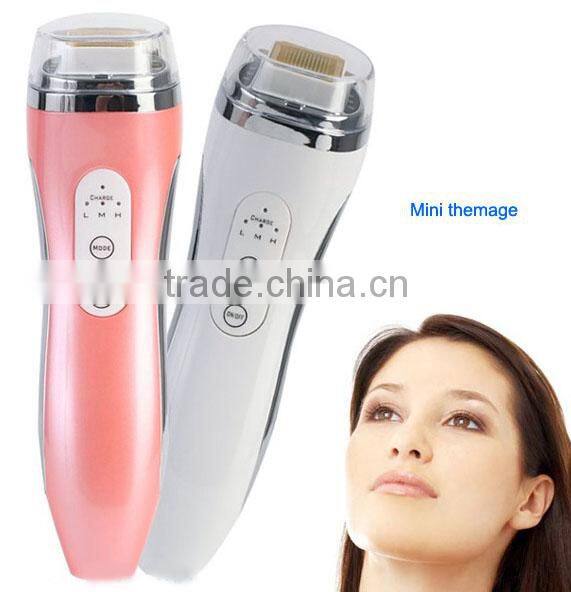 Hand held rf fractional micro needle