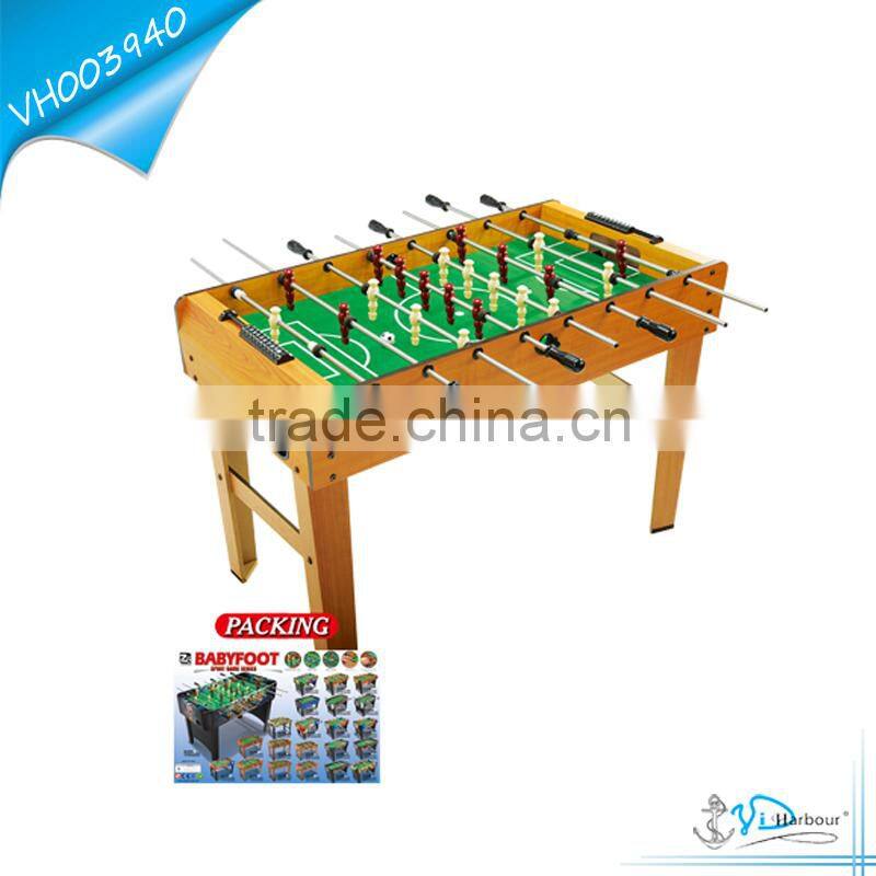 Top quality wooden desktop soccer game table
