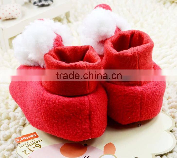 The head of the Animal Christmas socks baby shoes shoes baby toddler shoes
