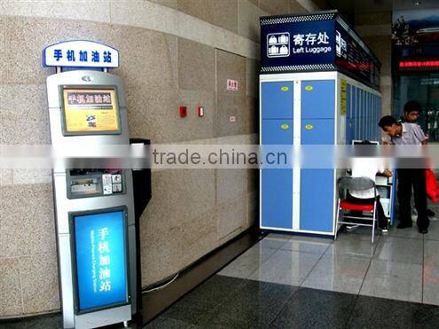 airport charging station,Cash Operated Public Cell Phone Charger