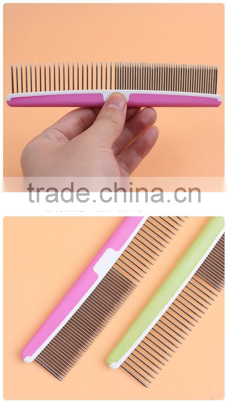 Hot Pet Grooming Stainless Steel Cat Cleaning Brush Pet Hair Comb