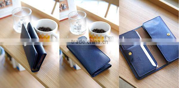 Newest Design Elegant Lady Foldable Long Credit/ID Cards Protective Holder