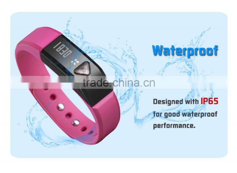 2016 Top Sale Bodybuilding and Fitness Pedometer Tracker & Sleep analysis Smart Bracelet