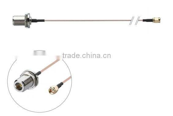 N type Jack with O-Ring to SMA(M)ST Plug RG-316 Cable 9.84ft(3000mm)