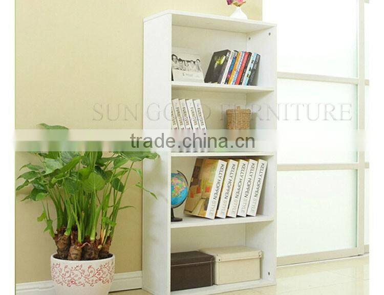 Modern wood shop display book racks/ library bookshelf (SZ-FCB379)