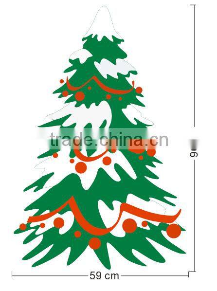 Merry Christmas Tree Mural Removable Home Vinyl Wall Stickers Decal Xmas Decor