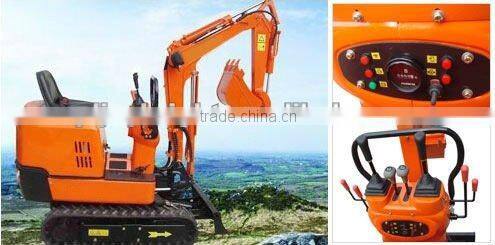 0.8ton mini hydraulic crawler excavator with Japan Yanmar engine,hammer,bucket,ROPS,rubber tracks,CE
