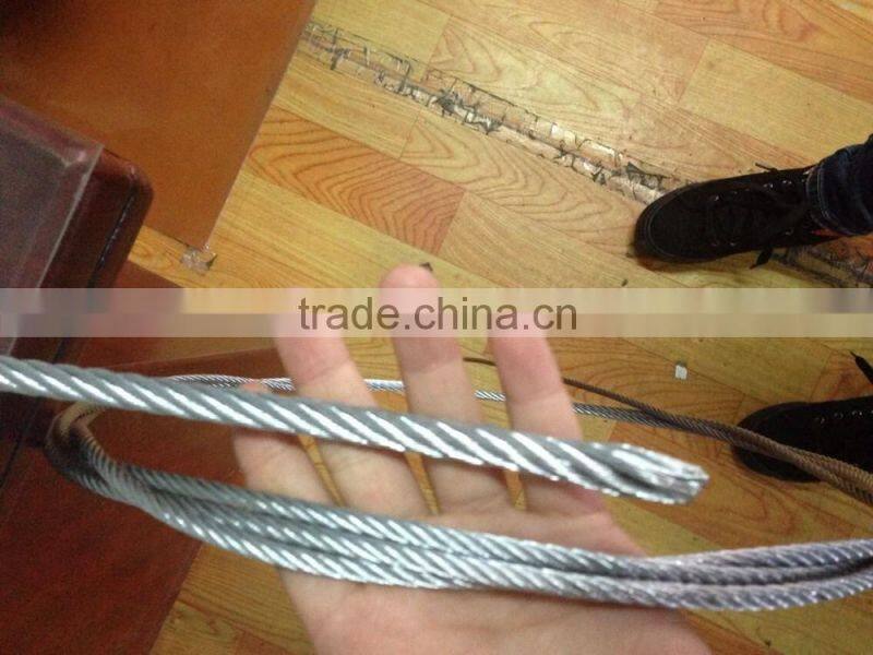 7X19 -8.0mm Galvanized Steel wire rope
