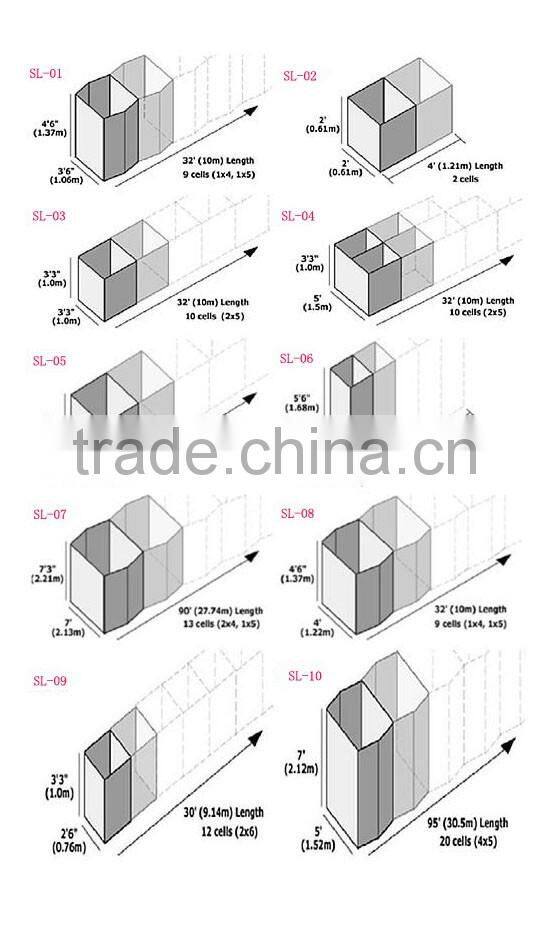 Factory supply MIL3 Hesco flood barrier, flood barriers, hesco bastion for protection fence