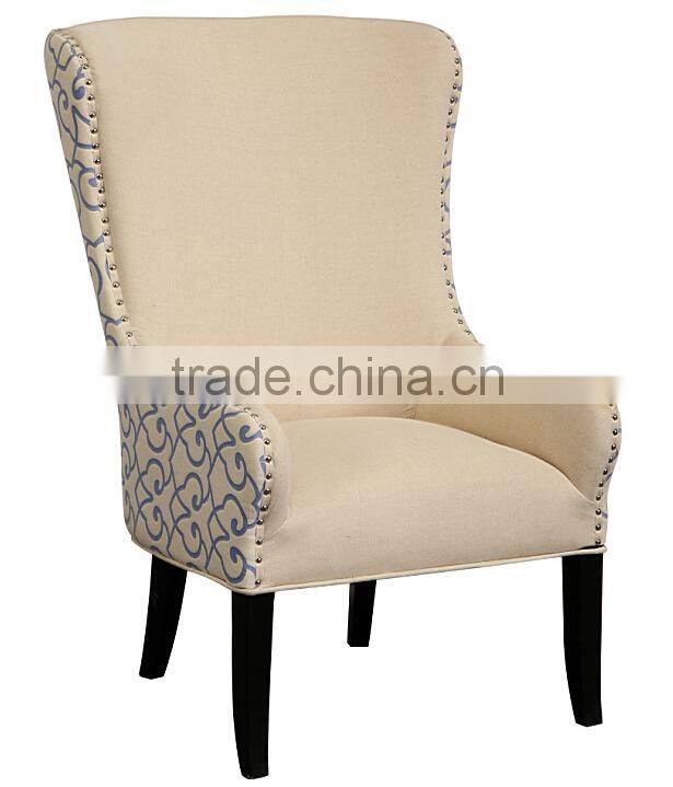 Natural Fibres Wooden Modern Upholstery Chair