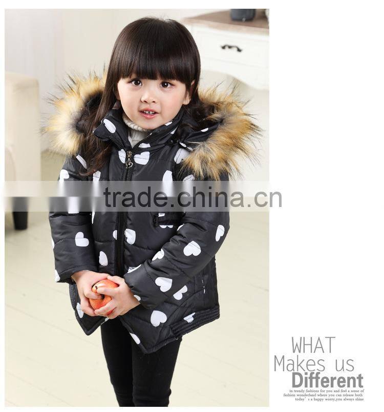 2015 New model velvet winter child clothes for girl wear snow weather down jacket wholesale spot winter coat kids(ulik-J022)