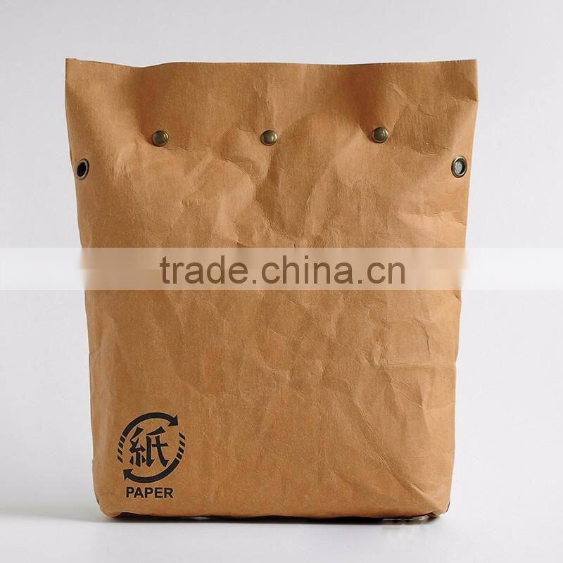 2016 New arrival specialty paper shoulder bags,waterproof clutch lunch bag,light weight paper messenger bag