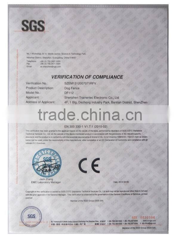 DF112 small waterproof dog boundary wire electric fence