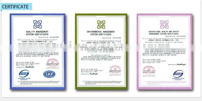 Road compression refuse collector, 4000L DFAC refuse collector truck