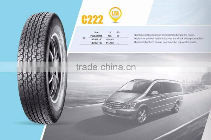 high performance durun light truck tire 165R13C-8PR