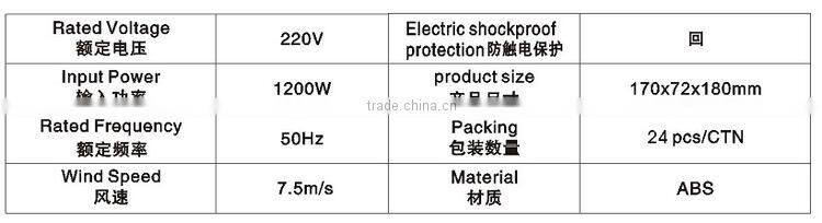 salon hair dryer with 110V and 220V, Plastic Professional Hair Dryer