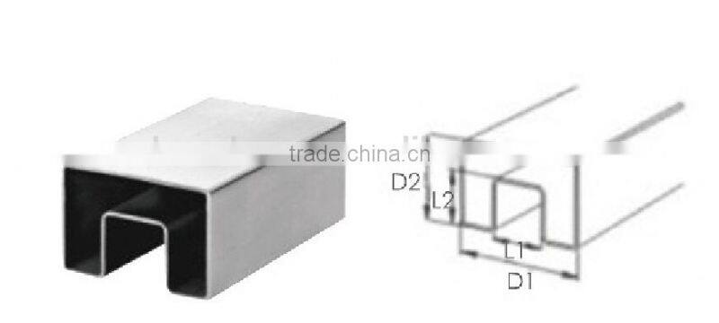 slot tube galvanized steel fitting pipe
