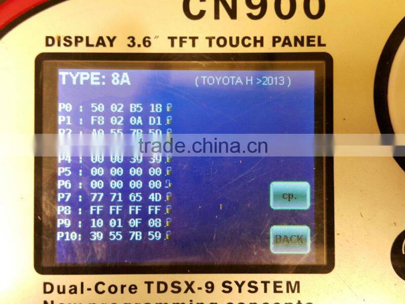 100% original auto car key programming tools V2.32.3.64 CN900 Auto Key Programmer Update Online with high quality